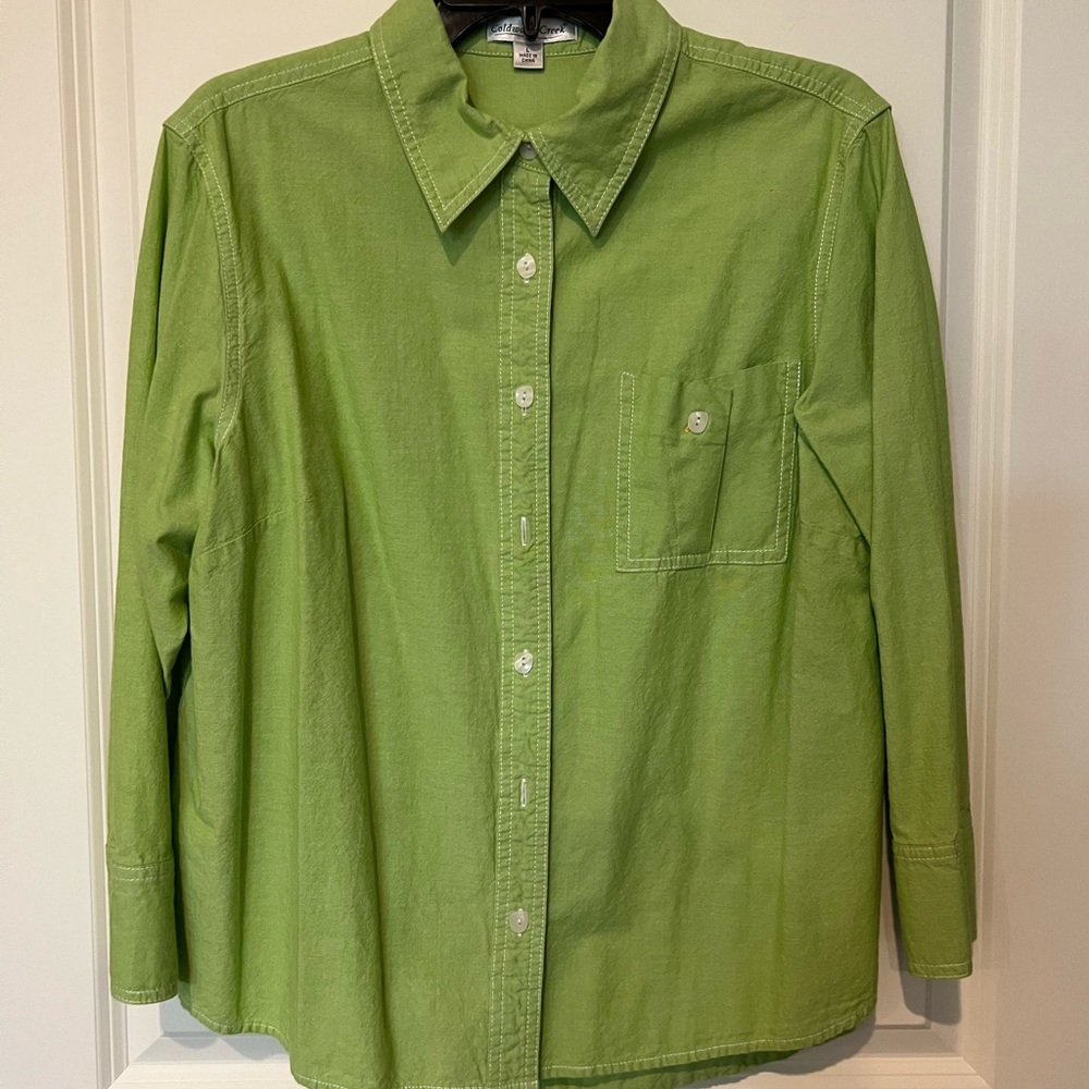 Coldwater Creek Long Sleeve Shiry
